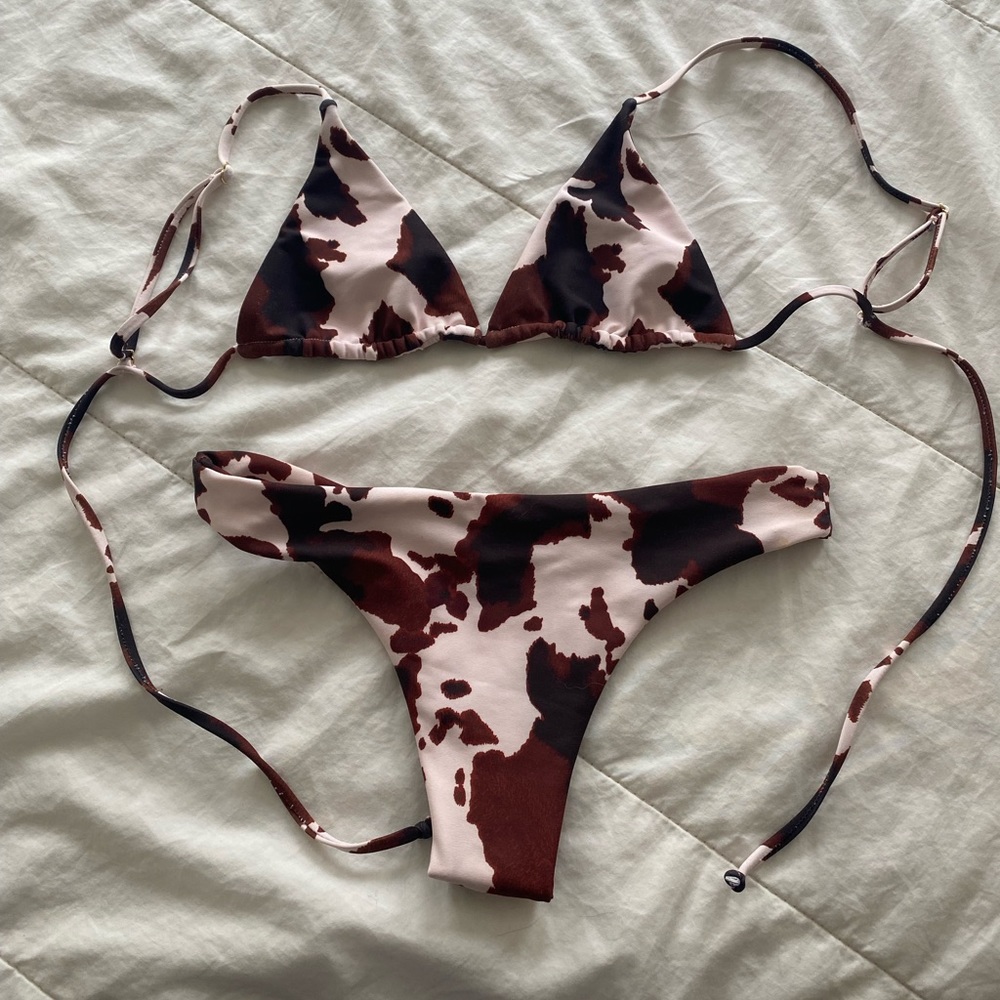 Skatie Swim Suit - Dallas Print